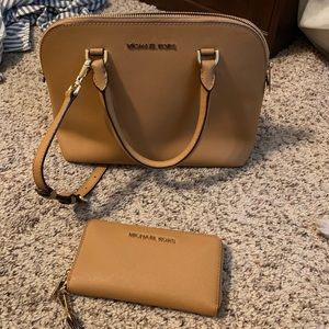 Michael Kors purse and wallet